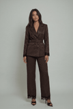 The Maison Jacquard Belted Blazer
