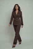 The Maison Jacquard Belted Blazer