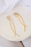 18K Gold Plated Clip-On Earrings - OmniGlitz 
