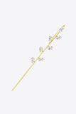 18K Gold-Plated Inlaid Zircon Crawler Earrings - OmniGlitz 