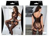 Lace Fever Fishnet Dress - OmniGlitz 