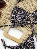 Frill Trill Halter Neck Bikini Set - OmniGlitz 