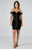 Cling On Body-Con Dress | GitiOnline