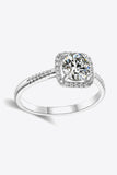 1 Carat Moissanite Zircon Ring - OmniGlitz 