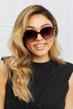 Metal-Plastic Hybrid Full Rim Sunglasses - OmniGlitz 