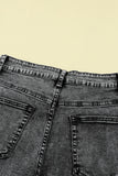 Slit Flare Jeans - OmniGlitz 