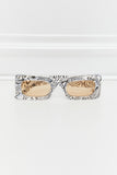 Tortoiseshell Rectangle Polycarbonate Sunglasses - OmniGlitz 