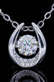 Moissanite Zircon Pendant Necklace - OmniGlitz 