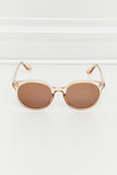 Round Full Rim Polycarbonate Frame Sunglasses - OmniGlitz 