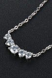 Moissanite Pendant Necklace - OmniGlitz 
