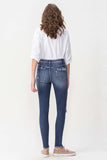 Lovervet Hayden Full Size High Rise Skinny - OmniGlitz 