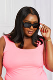 Rectangle TAC Polarization Lens Full Rim Sunglasses - OmniGlitz 