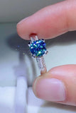 1 Carat Moissanite 4-Prong Ring - OmniGlitz 