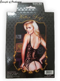 Satin Bow Off Shoulder Fishnet Dress - OmniGlitz 