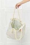 Justin Taylor Picnic Date Tassle Tote Bag - OmniGlitz 