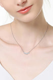 Moissanite Pendant Necklace - OmniGlitz 