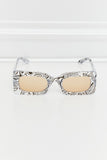 Tortoiseshell Rectangle Polycarbonate Sunglasses - OmniGlitz 