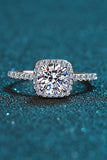 Square Moissanite Ring - OmniGlitz 