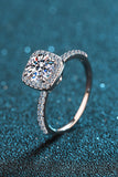 Square Moissanite Ring - OmniGlitz 