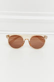 Round Full Rim Polycarbonate Frame Sunglasses - OmniGlitz 