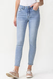 Lovervet Full Size Talia High Rise Crop Skinny Jeans - OmniGlitz 
