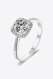 1 Carat Moissanite Zircon Ring - OmniGlitz 