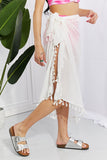 Marina West Swim Relax and Refresh Tassel Wrap Cover-Up - OmniGlitz 