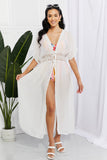Marina West Swim Sun Goddess Tied Maxi Cover-Up - OmniGlitz 