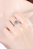Square Moissanite Ring - OmniGlitz 