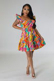 Nelia Dress - OmniGlitz 