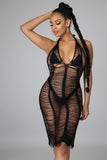 Perfect Storm Cover Up Dress - OmniGlitz 
