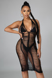Perfect Storm Cover Up Dress - OmniGlitz 