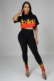 Fire Your Desire Legging Set - OmniGlitz 