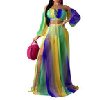 FANTASTIC SCENE SKIRT SET - OmniGlitz 