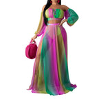 FANTASTIC SCENE SKIRT SET - OmniGlitz 