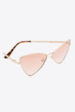 Metal Frame Cat-Eye Sunglasses - OmniGlitz 
