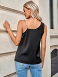 Chain Detail Cowl Neck Cami - OmniGlitz 