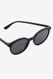 Round Full Rim Polycarbonate Frame Sunglasses - OmniGlitz 