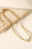 Icing on the Cake Rhinestone Double-Layered Bracelet - OmniGlitz 