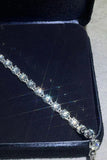 10 Carat Moissanite Platinum-Plated Bracelet - OmniGlitz 