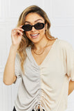 Oval Full Rim Sunglasses - OmniGlitz 