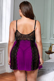 Color Block Lace Gauze Patchwork - OmniGlitz 