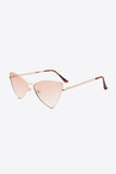 Metal Frame Cat-Eye Sunglasses - OmniGlitz 