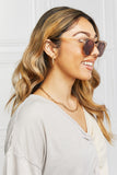 Round Full Rim Polycarbonate Frame Sunglasses - OmniGlitz 