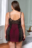Color Block Lace Gauze Patchwork - OmniGlitz 