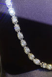 10 Carat Moissanite Platinum-Plated Bracelet - OmniGlitz 