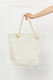 Justin Taylor Picnic Date Tassle Tote Bag - OmniGlitz 