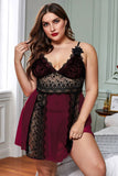 Color Block Lace Gauze Patchwork - OmniGlitz 