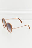 Metal-Plastic Hybrid Full Rim Sunglasses - OmniGlitz 