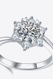1 Carat Moissanite Zircon Ring - OmniGlitz 